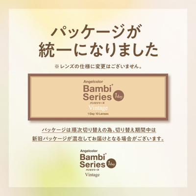 バンビヴィンテージ ヴィンテージグレー (10枚入り) 益若つばさ