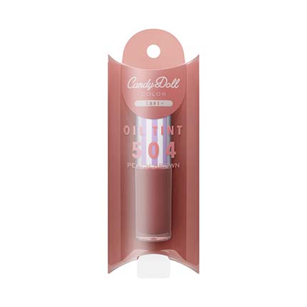 Candydoll キャンディドール ケアオイルティントリップ 504 ピーチブラウン 益若つばさプロデュース カラコン コスメ通販luvlit ラブリット