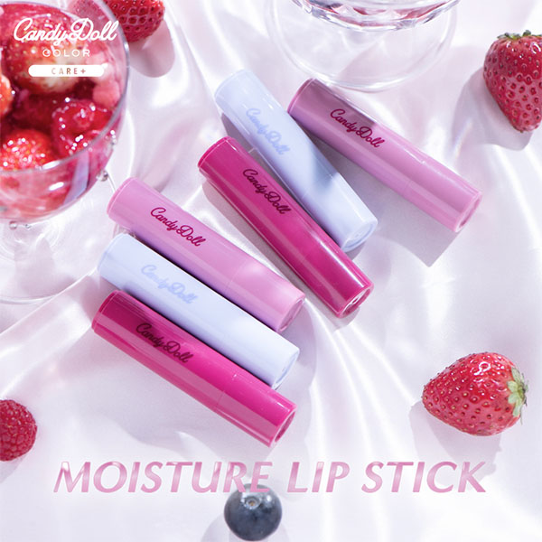 売り切れました！☆CandyDoll リップスティック 発売前からSNSで大バズり！CandyDollモイスチャーリップスティック