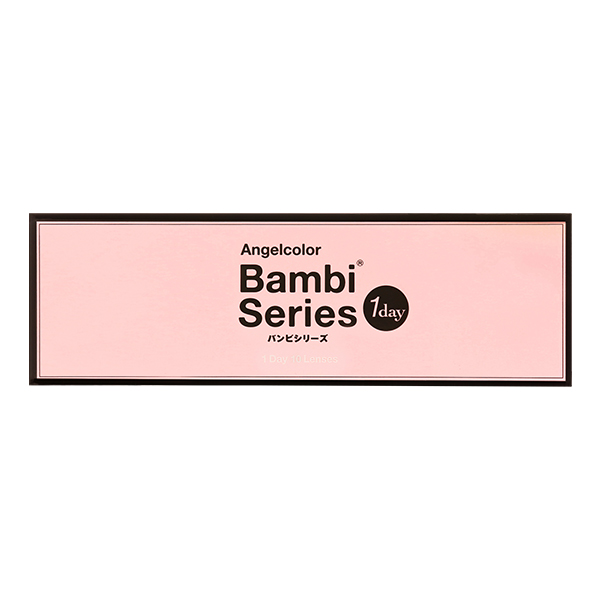 AngelColor Bambiシリーズ1day (バンビワンデー) ローズベージュ 益若つばさプロデュース（30枚入り）