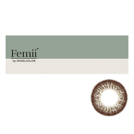 Femii by AngelColor スモーキーオリーブ （10枚入り）