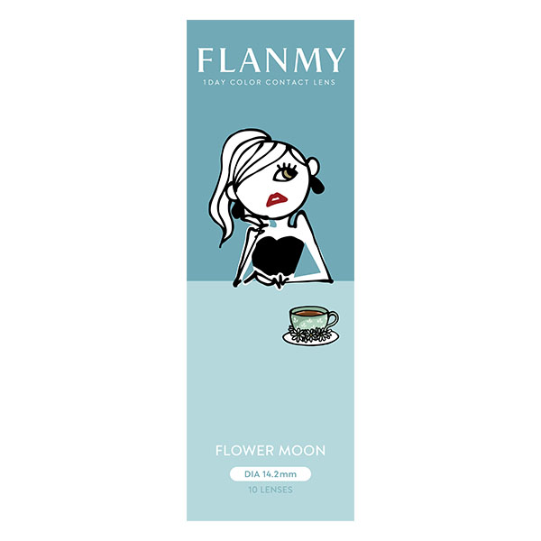 FLANMY 1day フラワームーン 佐々木希イメージモデル (10枚入り