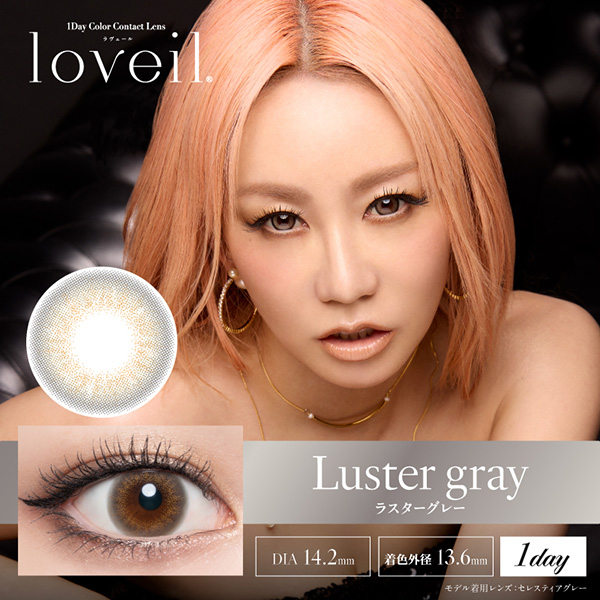 loveiliF[j Luster gray X^[O[i10j