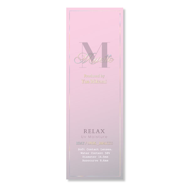 Majette RELAX 1day�i�}�W�F�b�g�����b�N�X�j �}���A�[�W���u���E�� �O��I���v���f���[�X�i10������j