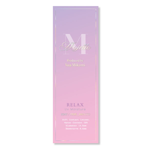 Majette RELAX 1day�i�}�W�F�b�g�����b�N�X�j ���[���O���[ �O��I���v���f���[�X�i10������j