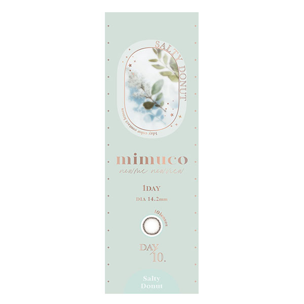 mimuco（ミムコ）ソルティードーナツ かわにしみきプロデュース（10枚