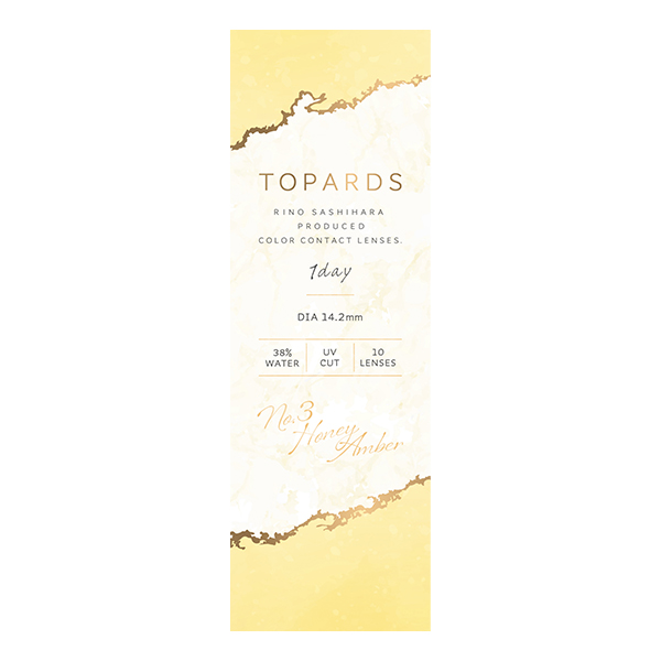 TOPARDS（トパーズ） ハニーアンバー 指原莉乃プロデュース（10枚入り