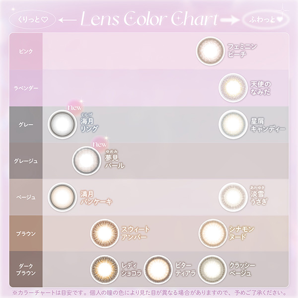 Viewm 1day（ビュームワンデー）星屑キャンディー 平松想乃イメージ